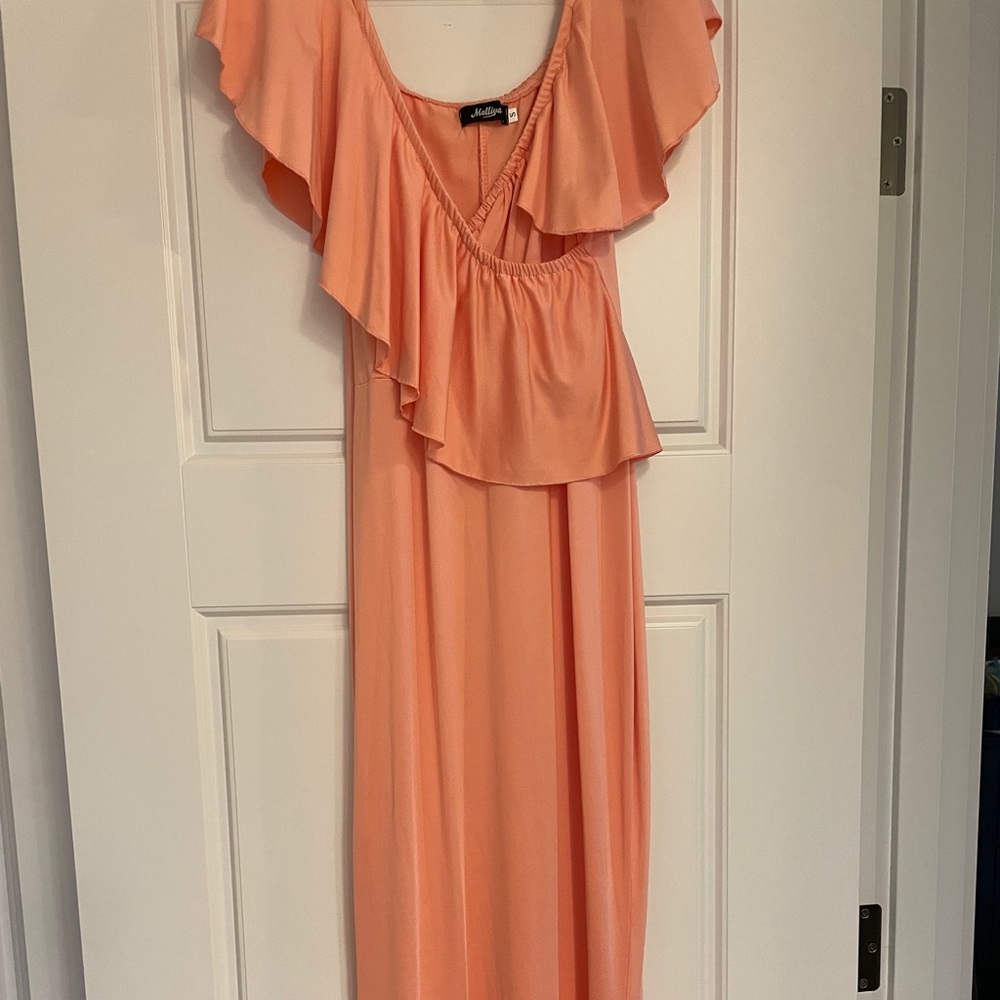 Molliya maternity dress - light coral